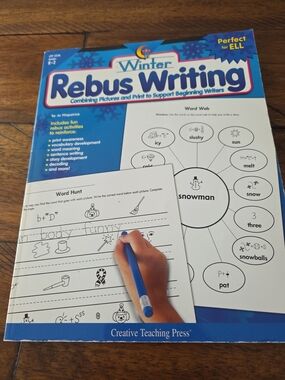 Rebus Writing Winter Paperback Jo Fitzpatrick Creative Teaching Press